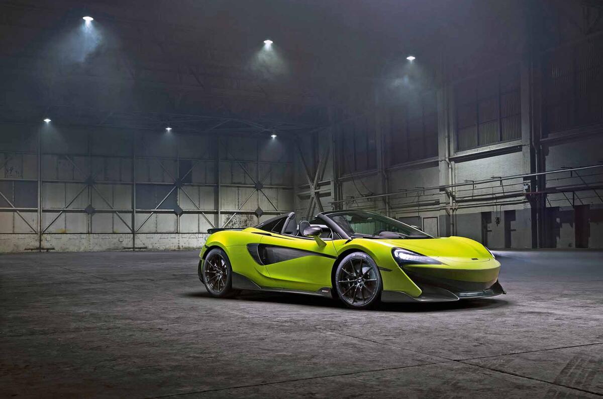 McLaren 600LT Spider revealed as 201mph Longtail drop-top | Autocar