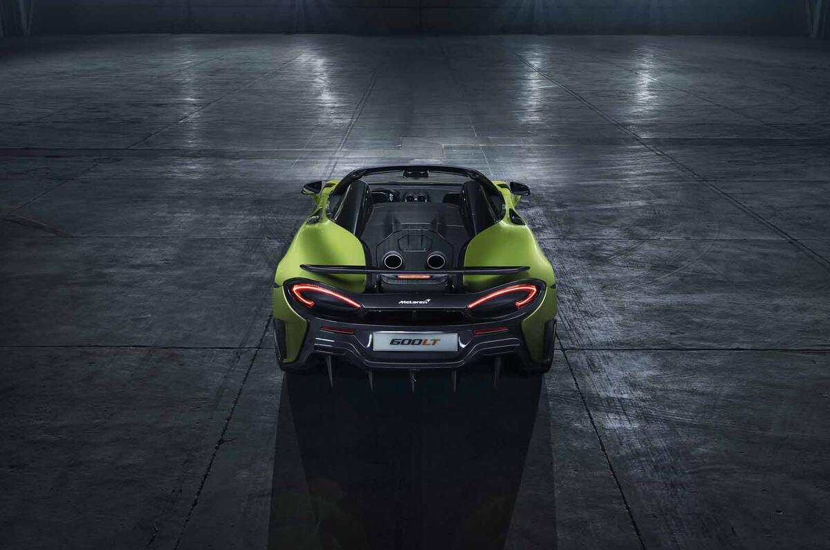 Mclaren 600lt Spider Revealed As 201mph Longtail Drop Top Autocar