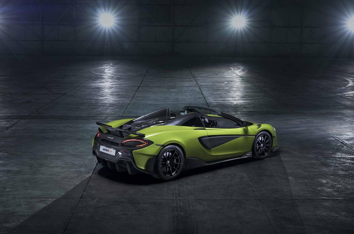 Mclaren 600lt Spider Revealed As 201mph Longtail Drop Top