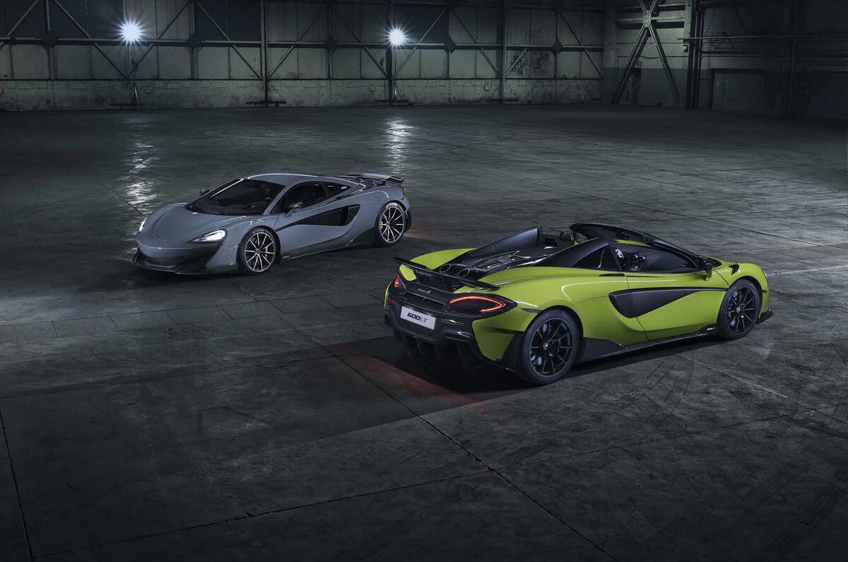 Mclaren 600lt Spider Revealed As 201mph Longtail Drop Top Autocar