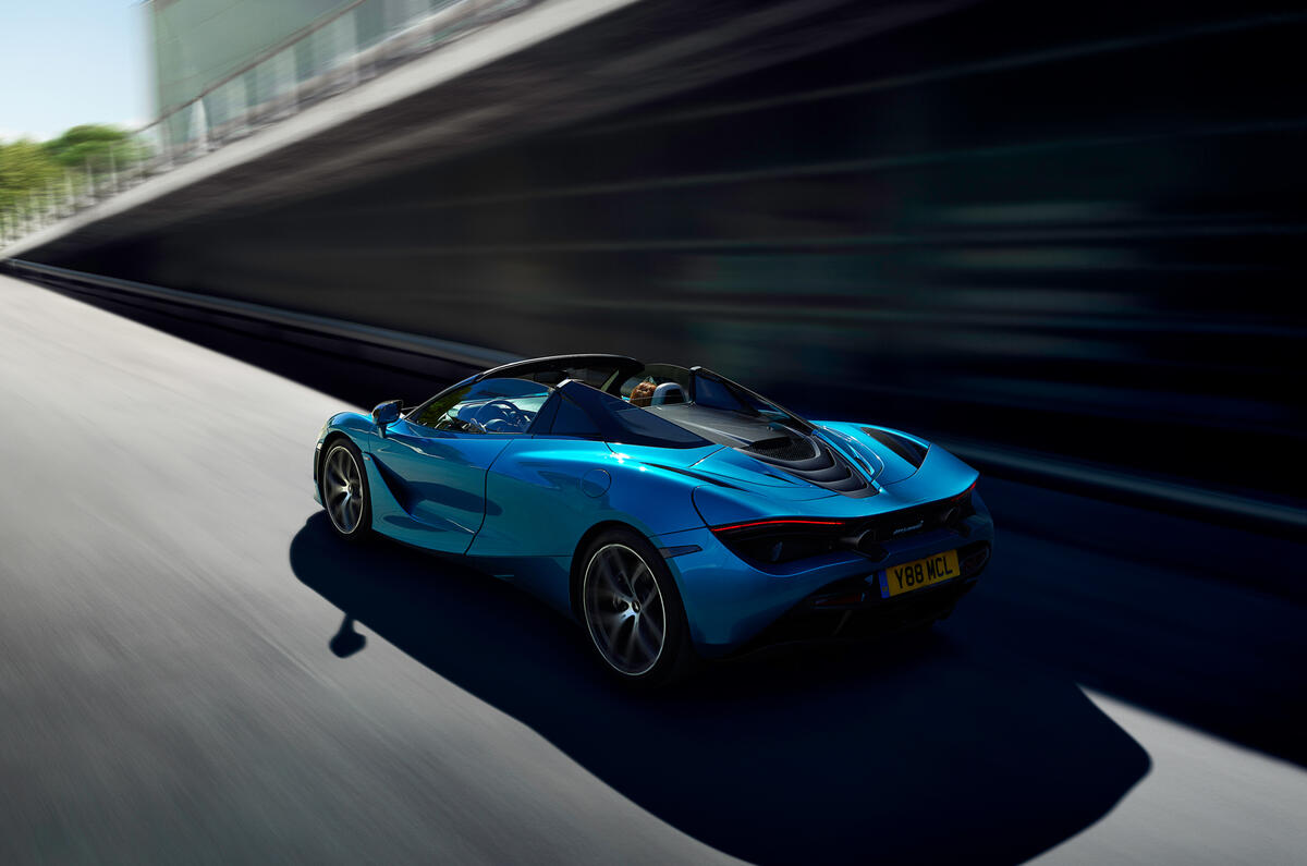 Mclaren 720s Spider Revealed Autocar