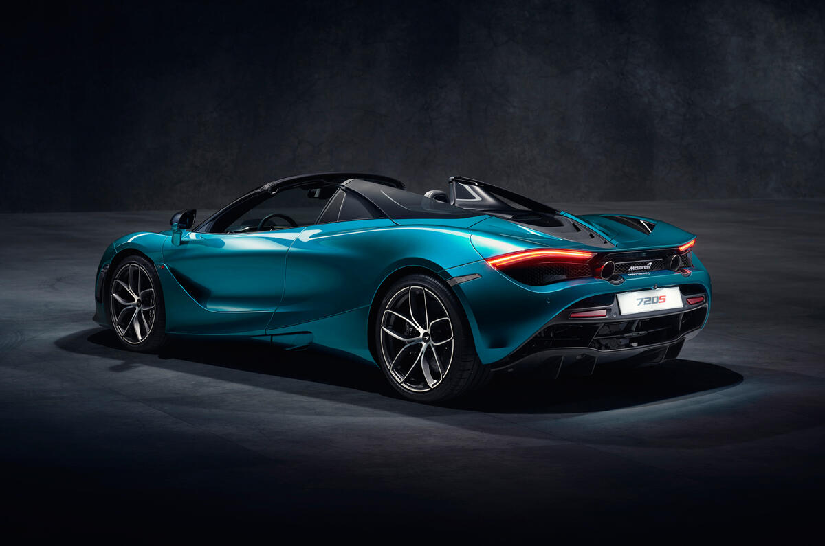 Mclaren 720s Spider Revealed Autocar