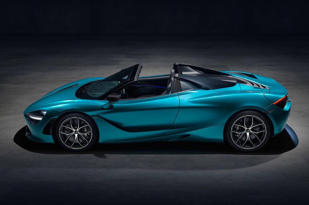 Mclaren 720s Spider Revealed Autocar