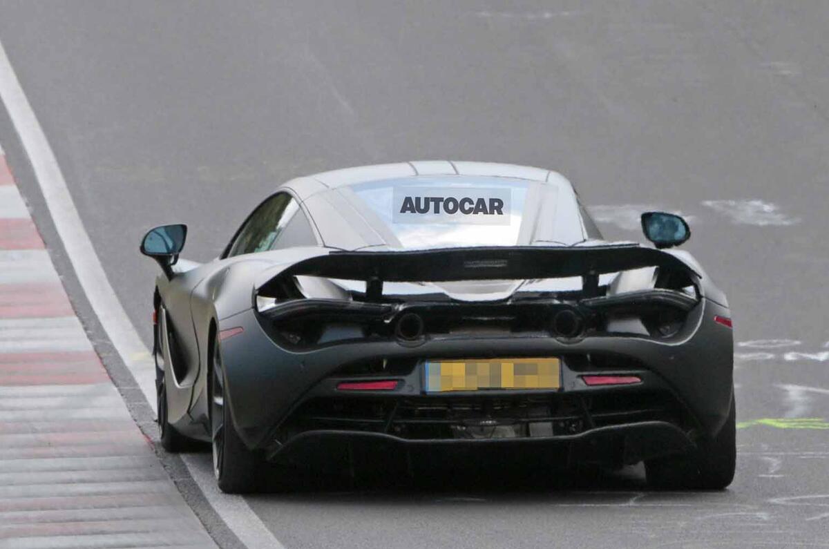 Likely Mclaren 750lt Prototype Tests At Nurburgring Autocar