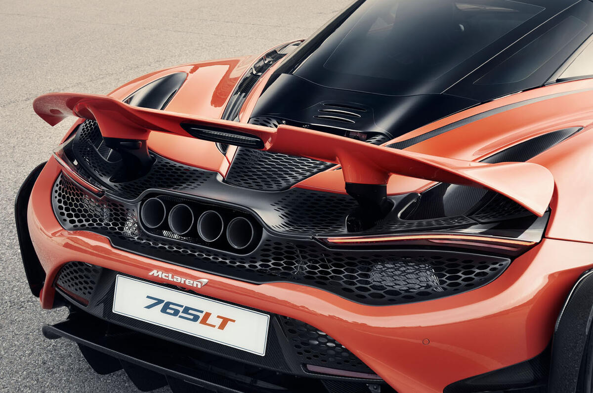 2020 McLaren 765LT - static rear