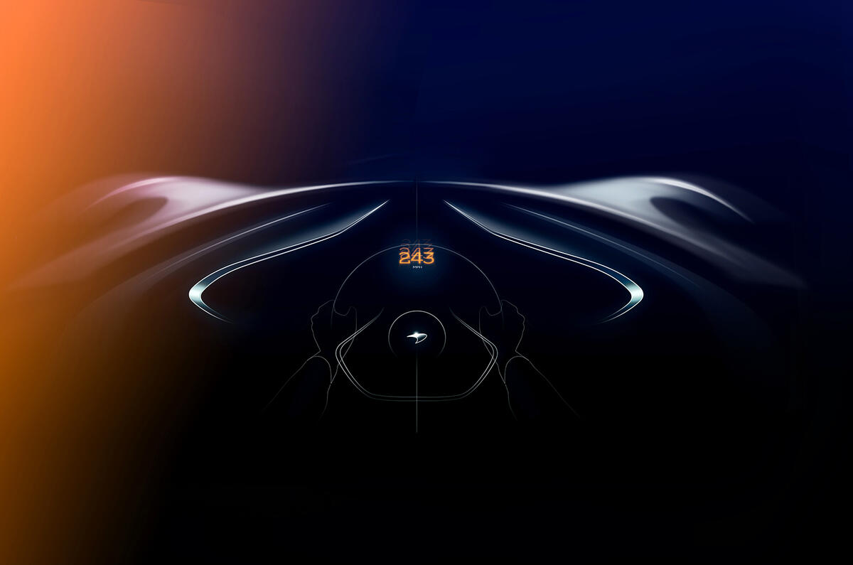 Mclaren Speedtail New Teaser Images Of 243mph Plus F1 Successor