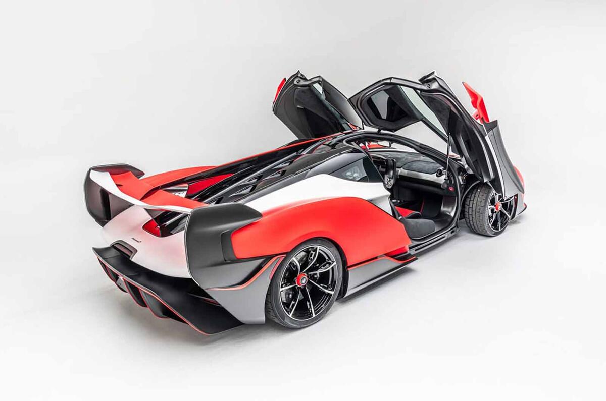 McLaren Sabre doors