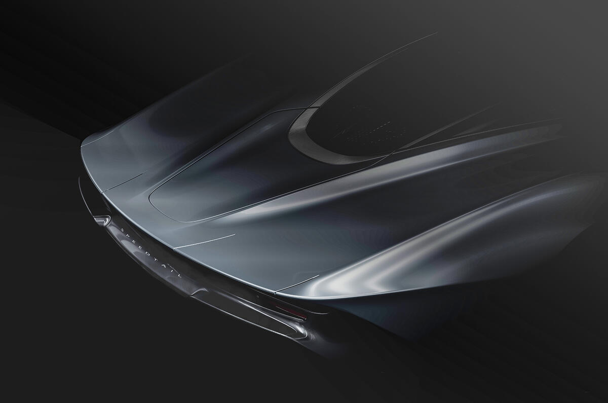 Mclaren Speedtail New Teaser Images Of 243mph Plus F1 Successor