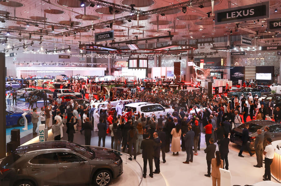 Media day Toyota press conference, Qatar motor show 2023
