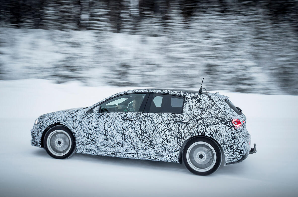 New Mercedes Benz A Class To Be More Driver Focused Plus Prototype