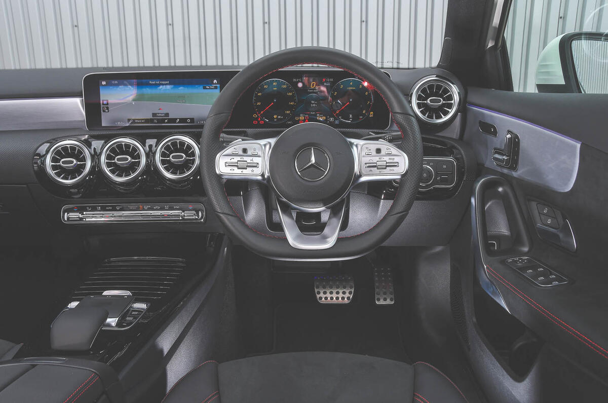 Mercedes Benz A250 Saloon Amg Line 2019 Review Review Autocar