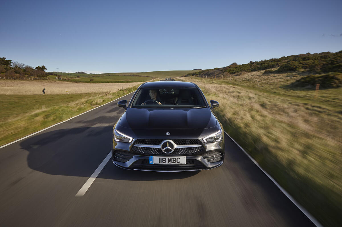 Mercedes CLA Shooting Brake front dead