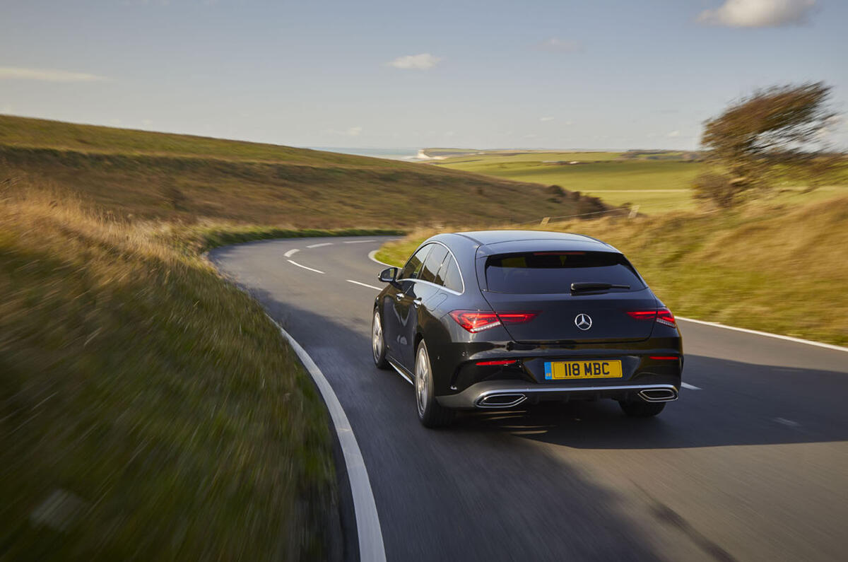 MercedesBenz CLA 250e Shooting Brake 2020 UK first drive Autocar MercedesBenz CLA 250e Shooting Brake 2020 UK first drive Autocar