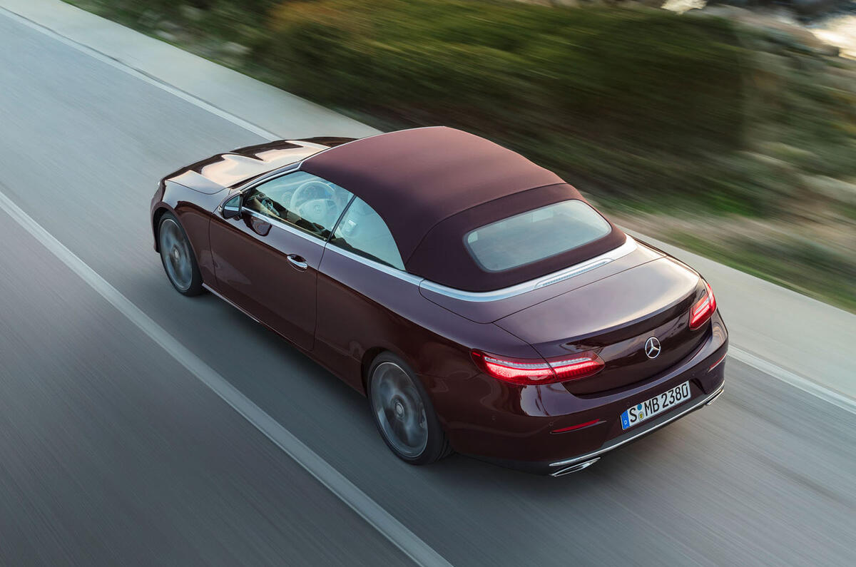 Mercedes Benz E Class Cabriolet Unveiled Autocar