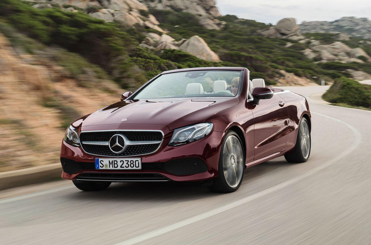 Mercedes Benz E Class Cabriolet Unveiled Autocar