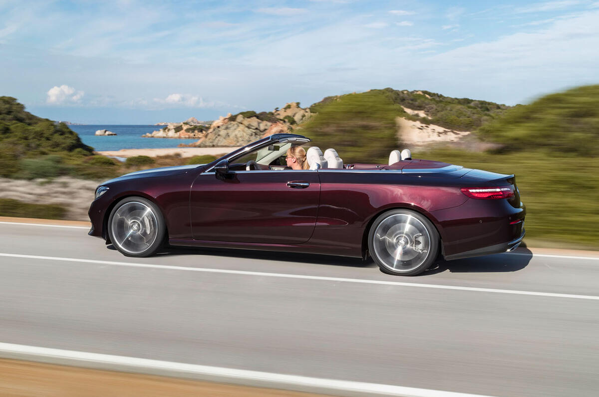 Mercedes Benz E Class Cabriolet Unveiled Autocar