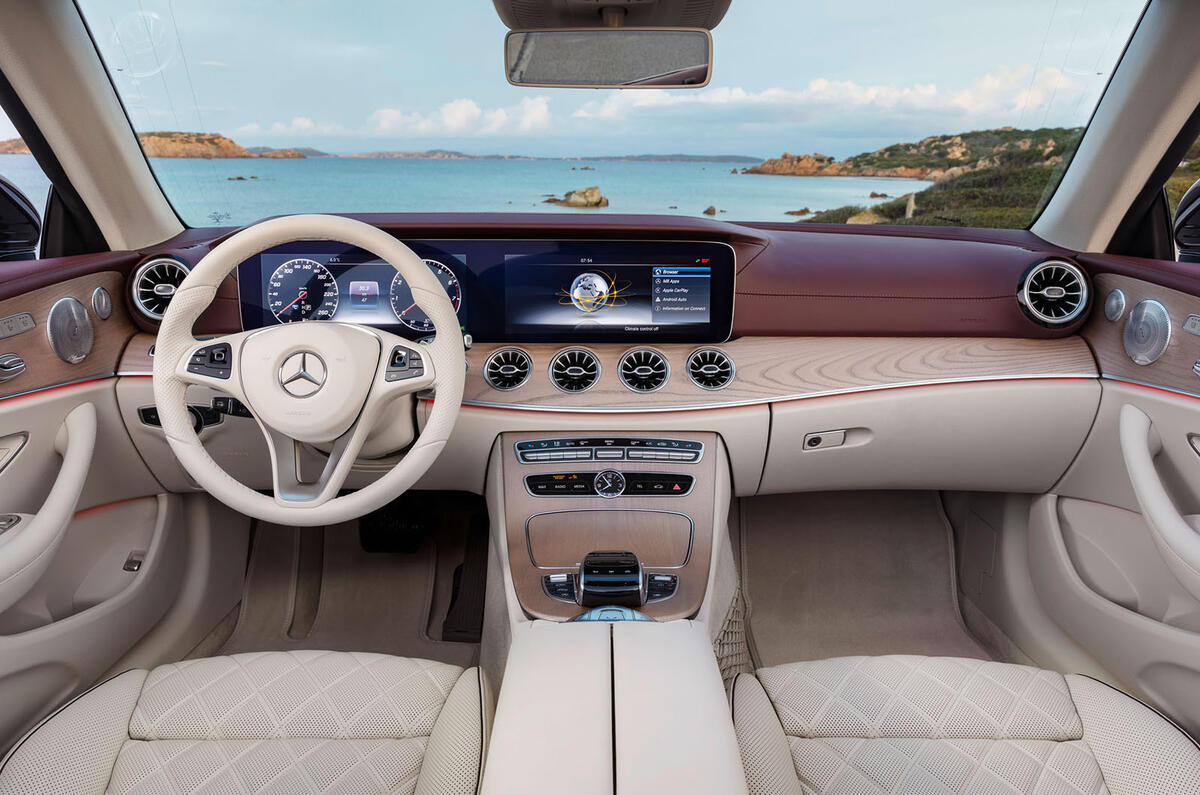 Mercedes Benz E Class Cabriolet Unveiled Autocar