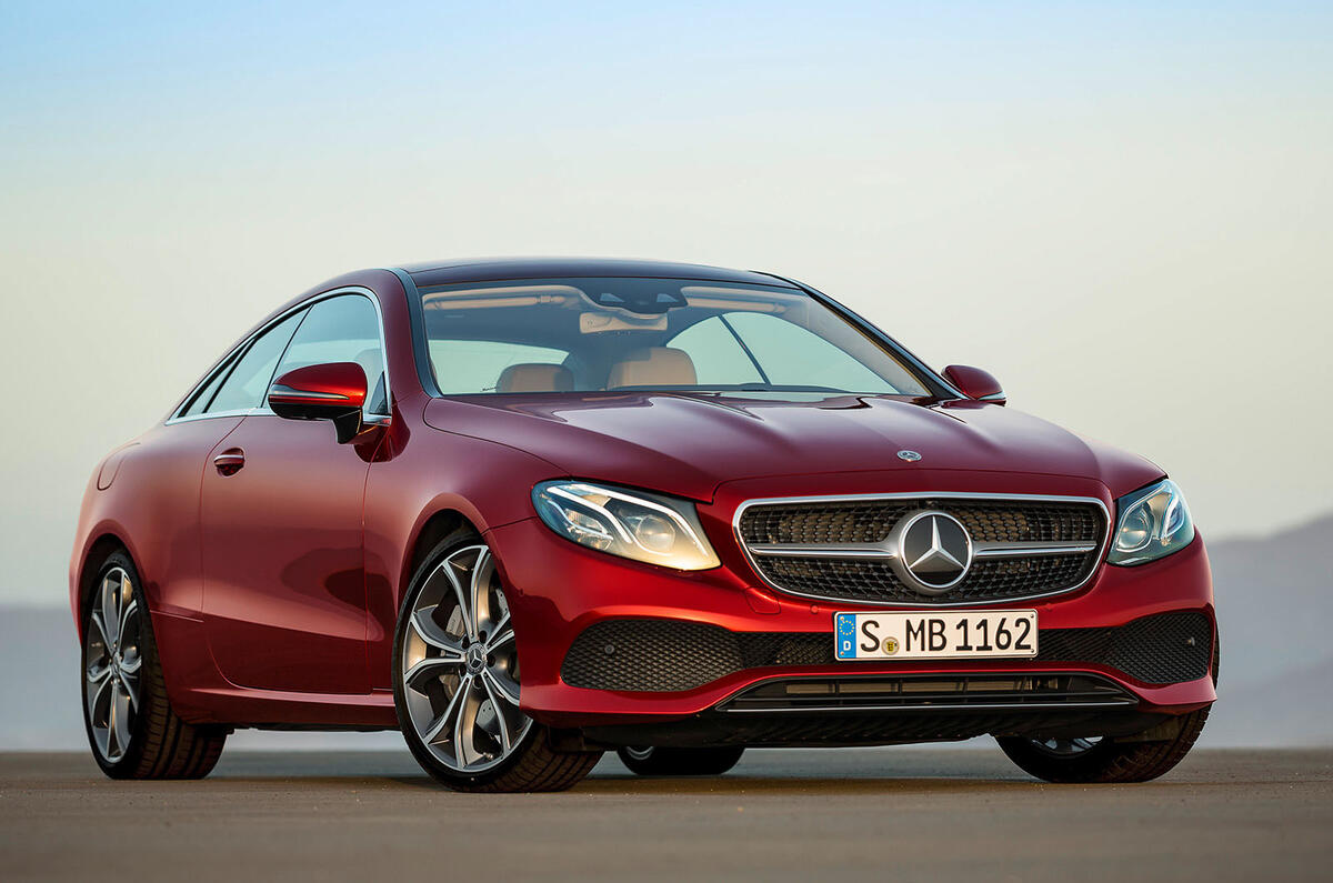 Merc e class coupe webset 2103
