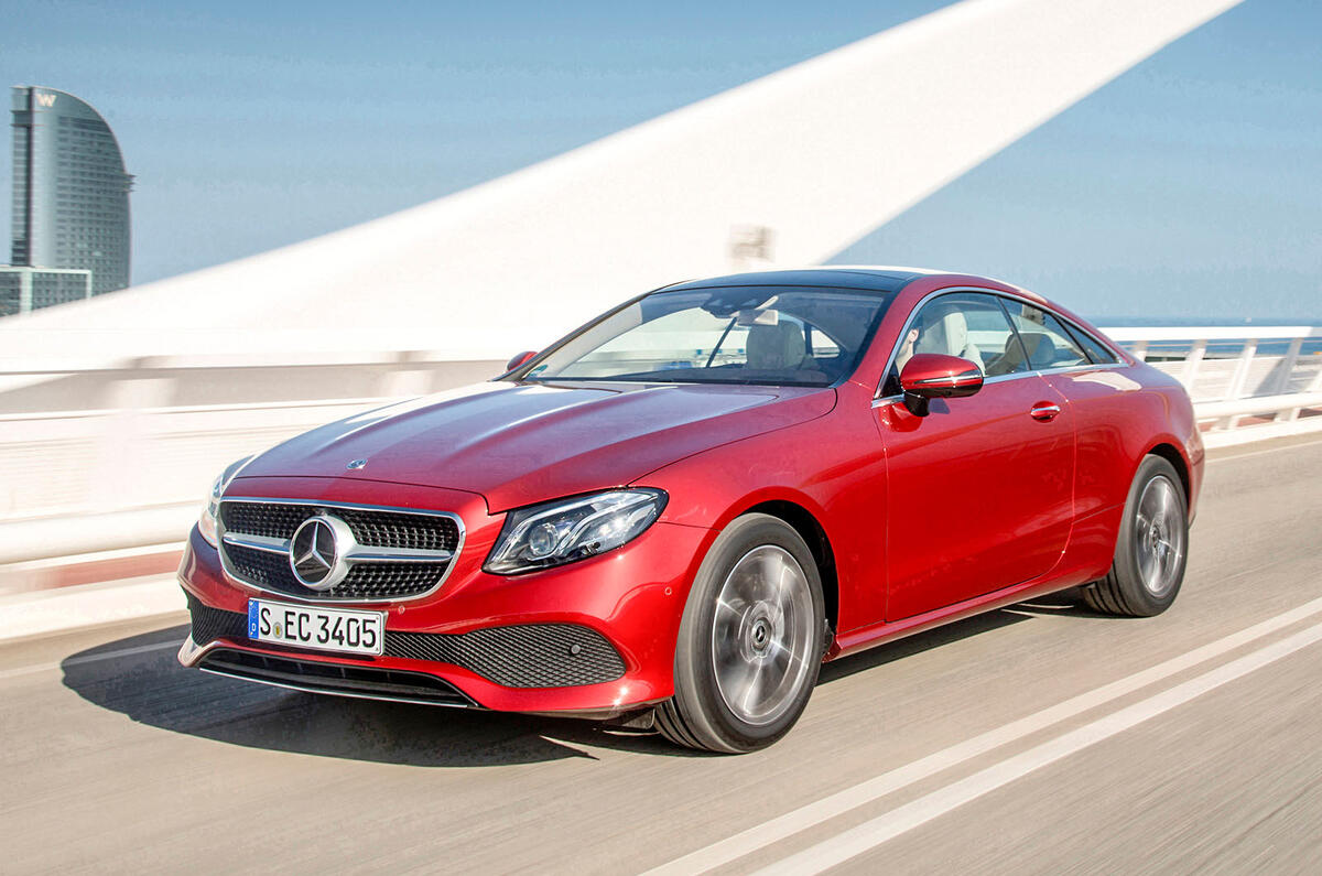Mercedes Benz E Class Coupe E 2 D 4matic 17 Review Autocar