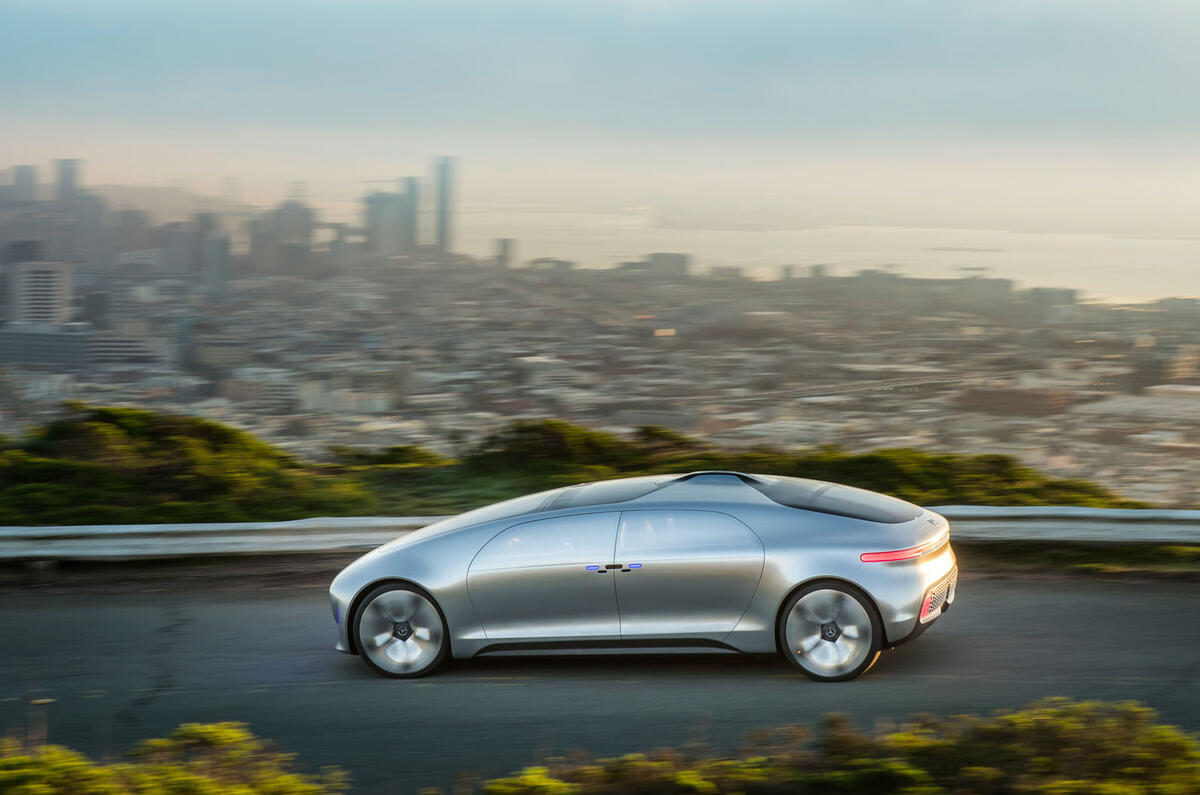 Mercedes-Benz F015 Luxury in Motion concept car