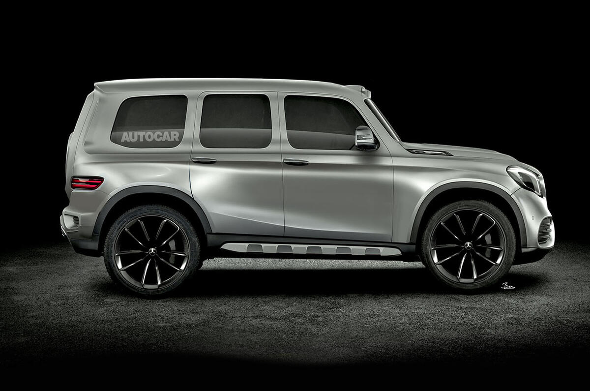 2019 Mercedes GLB: 'road-biased' G-Class sibling caught ...