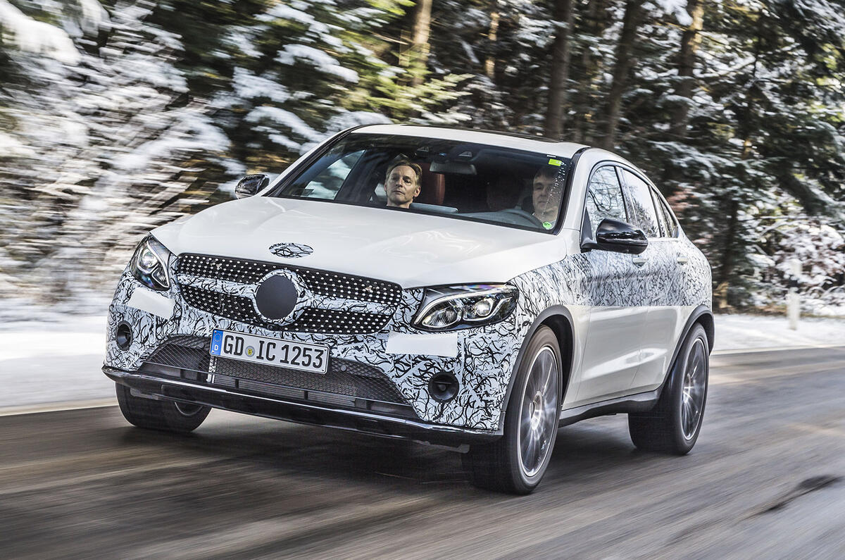 Mercedes-Benz GLC Coupé ride