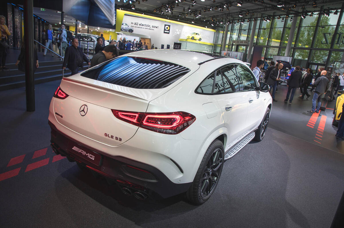 Mercedes Amg Gle 53 Coupe Makes Public Debut At Frankfurt