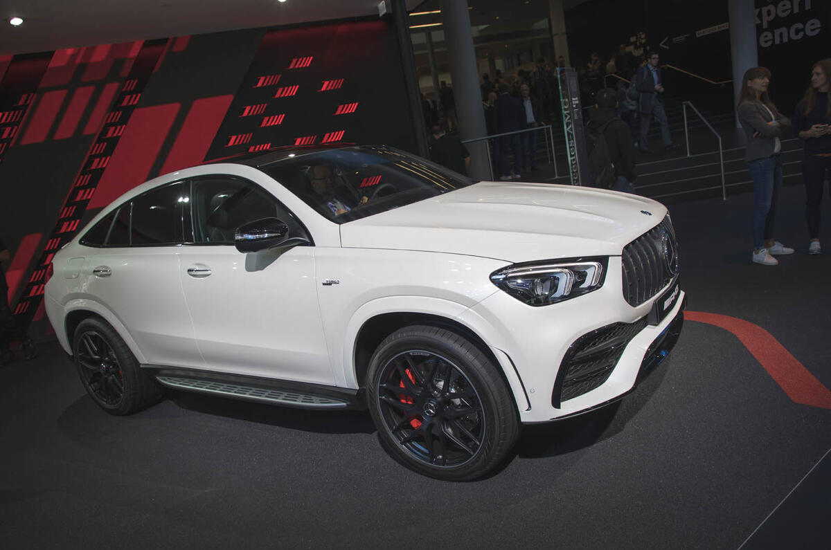 Mercedes Amg Gle 53 Coupe Makes Public Debut At Frankfurt Autocar