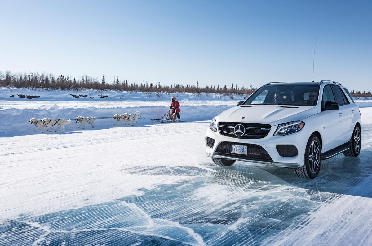 Arctic Ice Road Driving This Treacherous Route In Mercedes