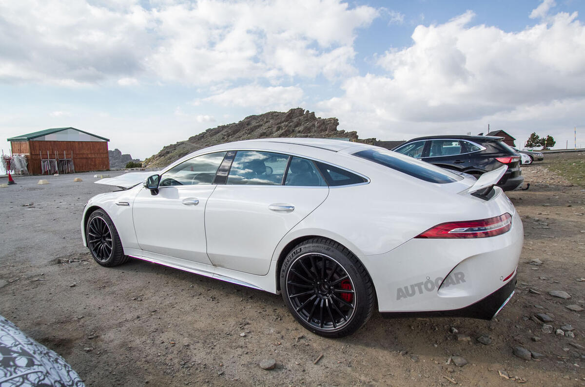 2019 Mercedes-AMG GT73 4-door hybrid spy shots