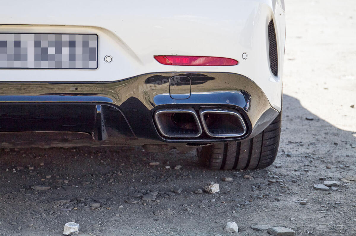 2019 Mercedes-AMG GT73 4-door hybrid spy shots