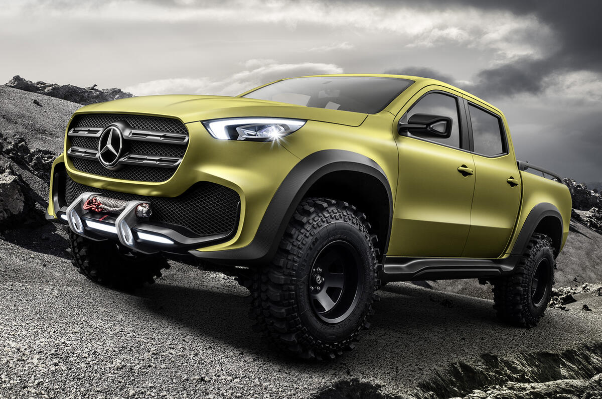 Mercedes-Benz X-Class concept previewed