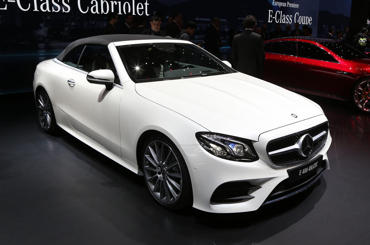 Mercedes Benz E Class Cabriolet Unveiled Autocar