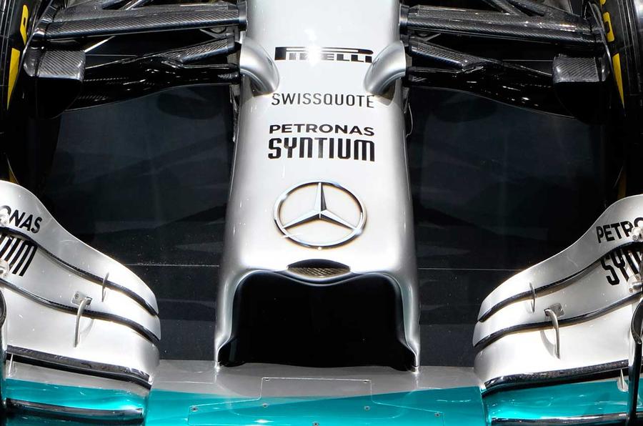 Mercedes F1 car