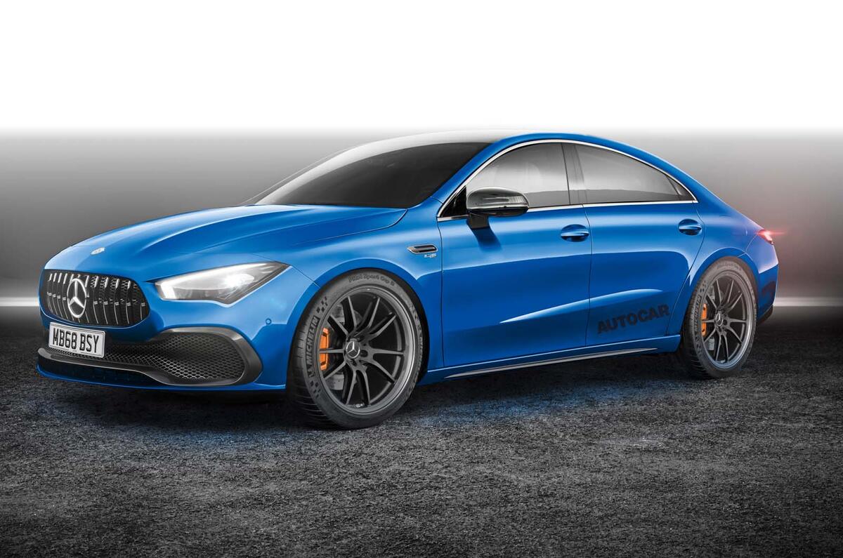 Mercedes CLA render