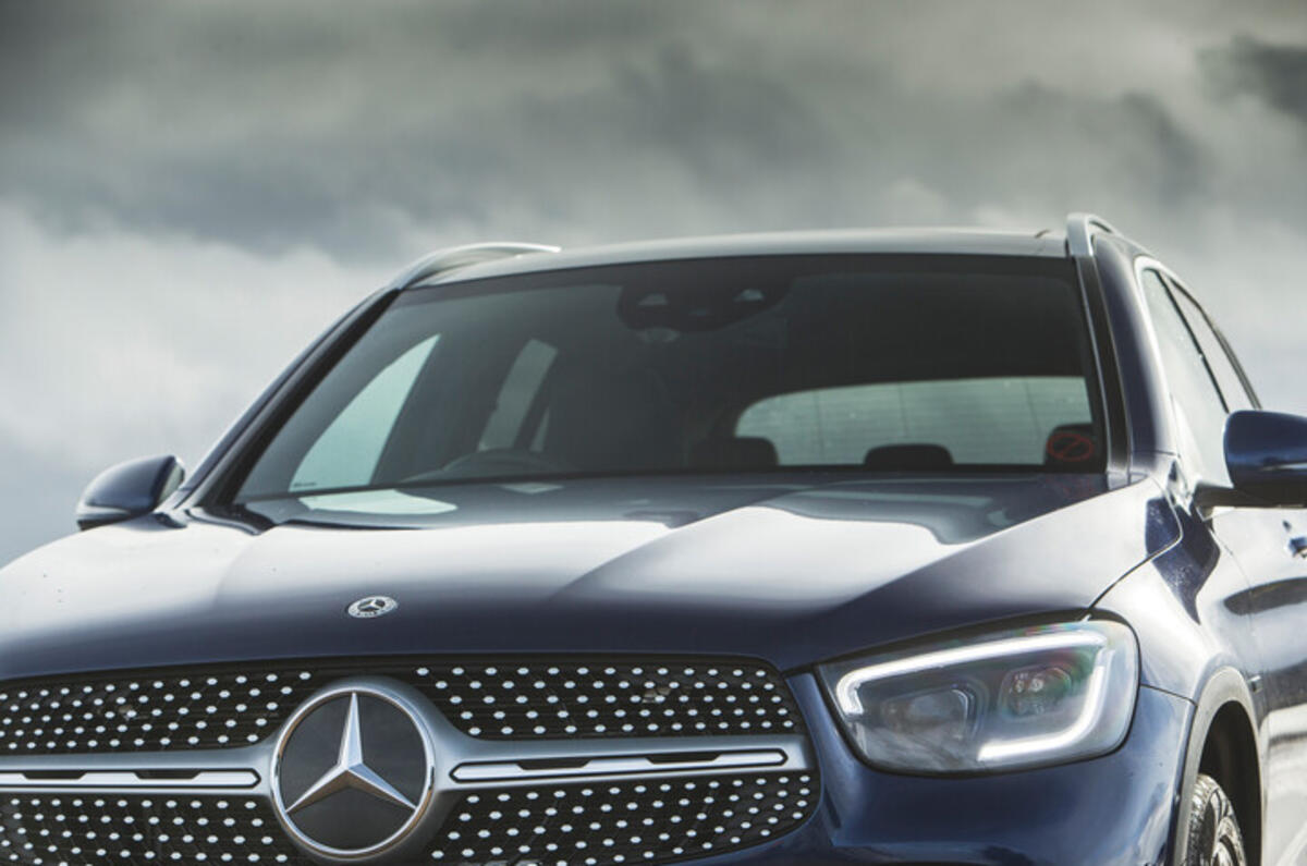 Merc GLC300e detail