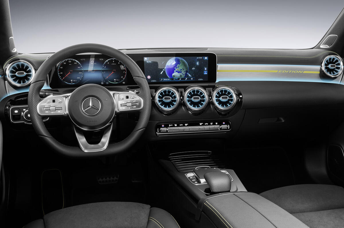 Mercedes Benz Showcases New A Class S Luxury Interior