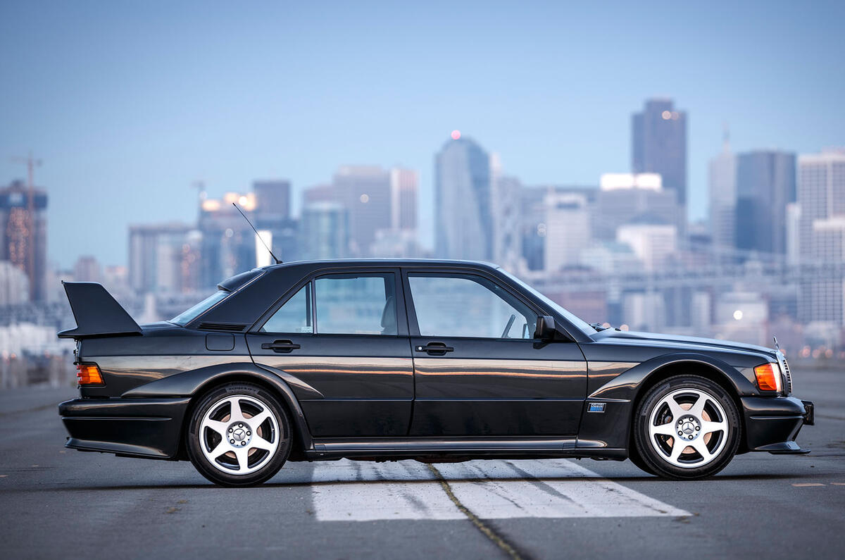 Mercedes 190E Cosworth side