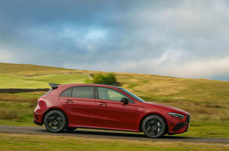 mercedes amg a35 review 2023 02 panning