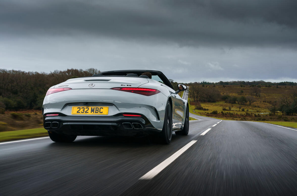 mercedes amg sl63 2023 014 tracking rear