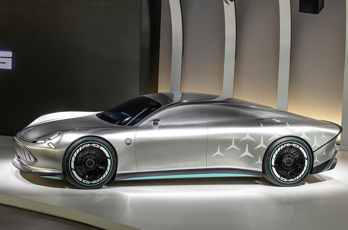 Mercedes AMG Vision Concept side profile