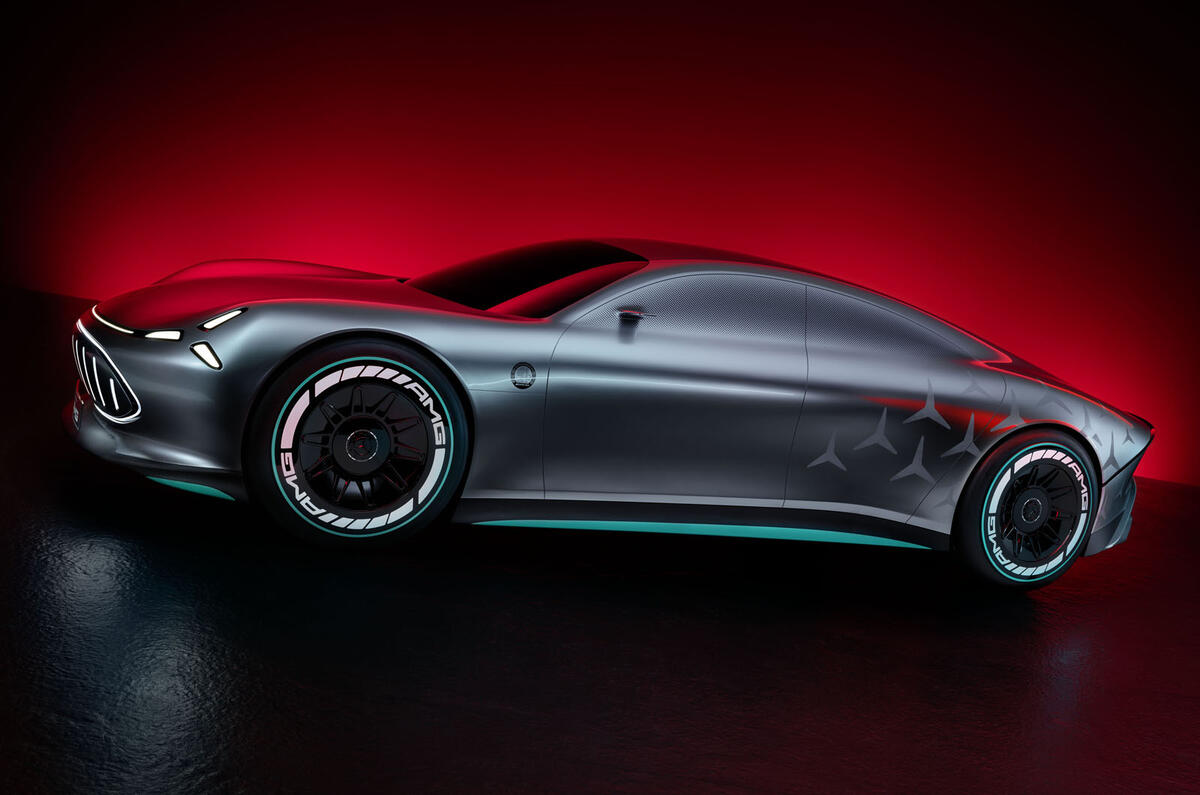 Mercedes AMG Vision Concept side