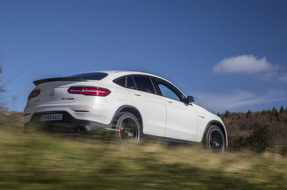 Mercedes-AMG GLC 63 S Coupé rear