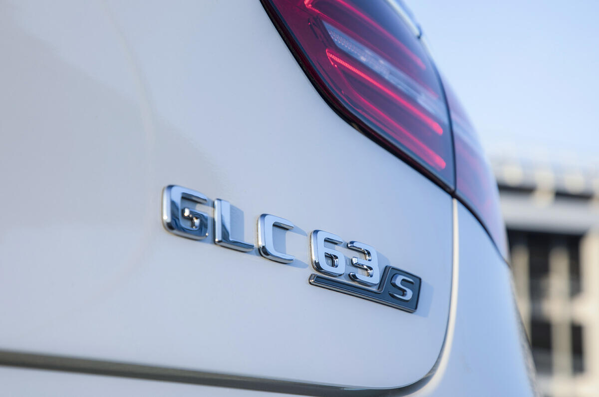 Mercedes-AMG GLC 63 S Coupé badging