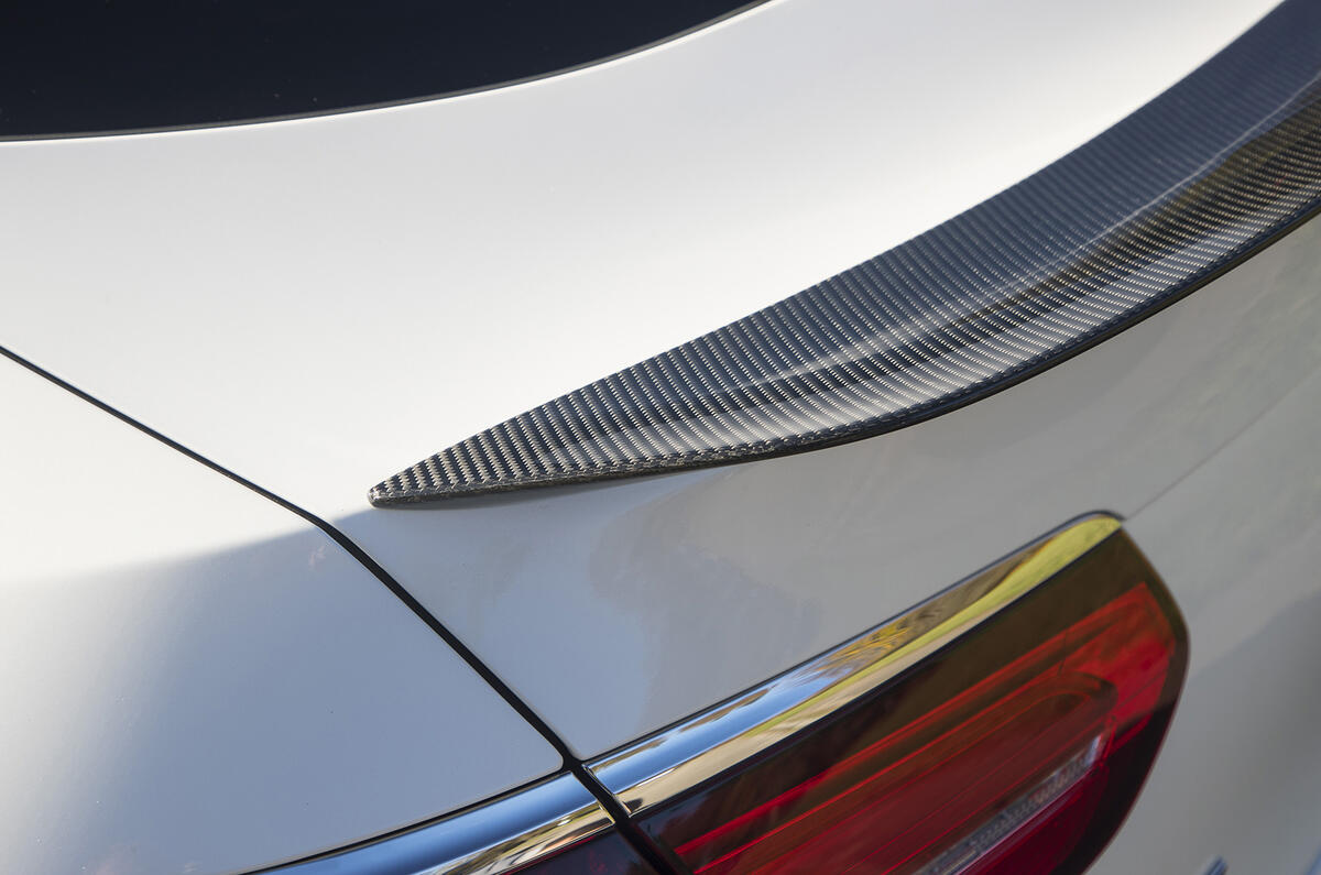 Mercedes-AMG GLC 63 S Coupé rear spoiler