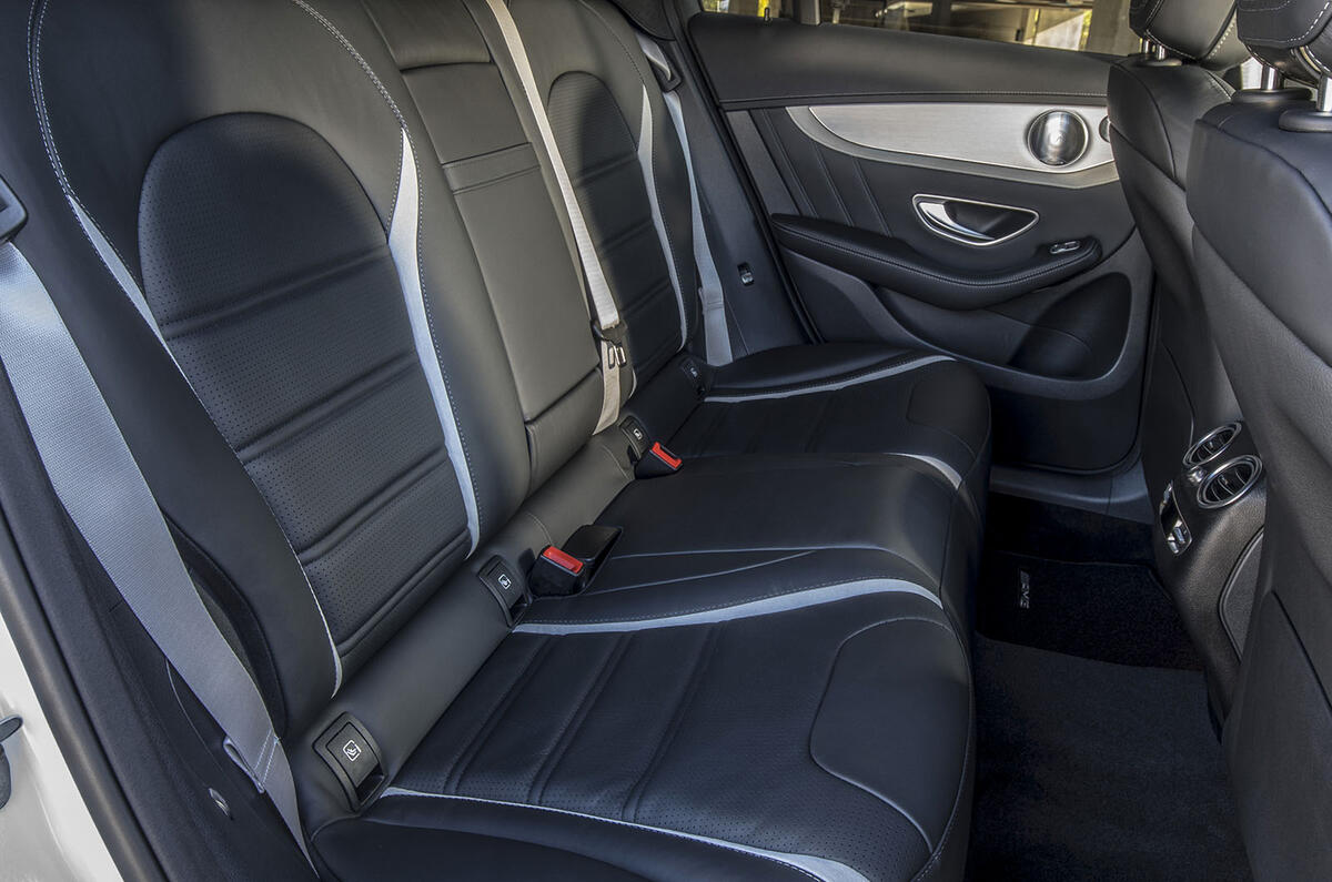 Mercedes-AMG GLC 63 S Coupé rear seats