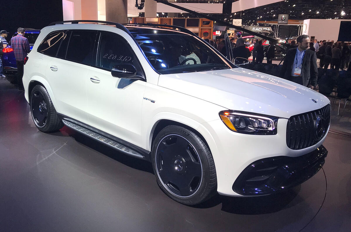 Mercedes-AMG GLS 63 S at LA motor show - front