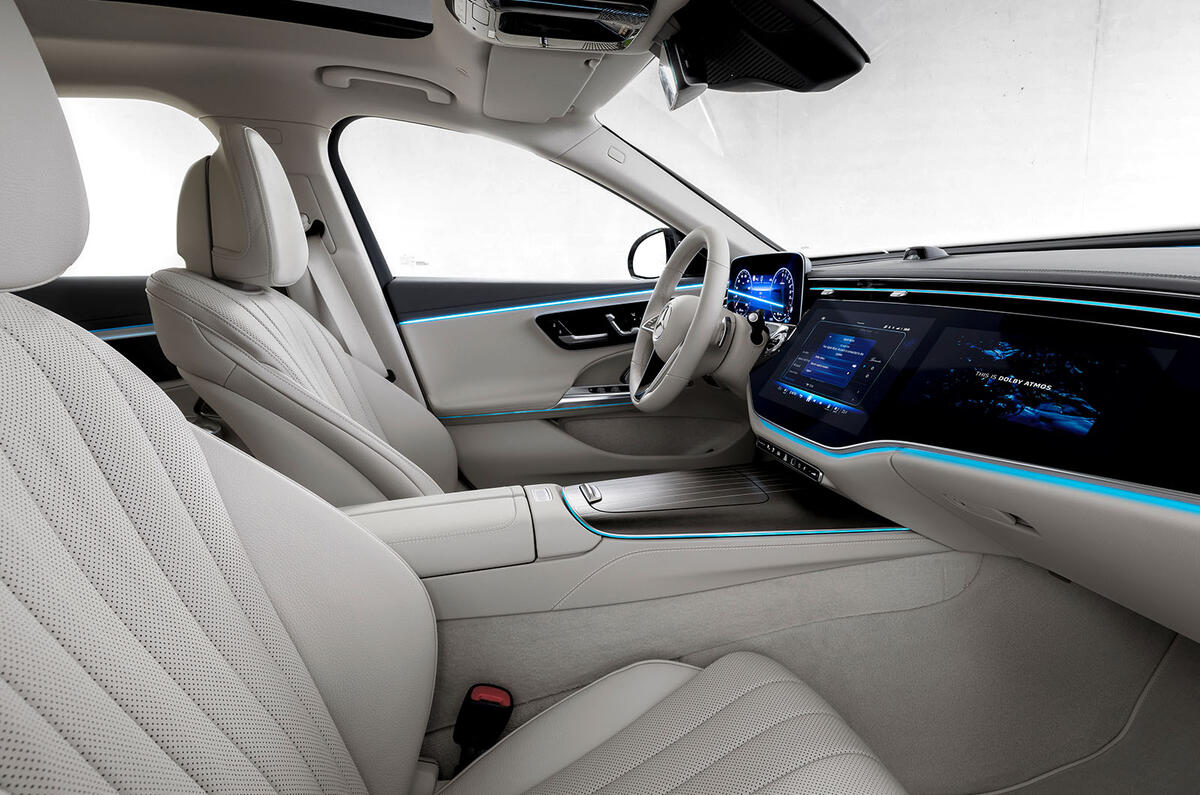 Mercedes Benz E Class passenger side