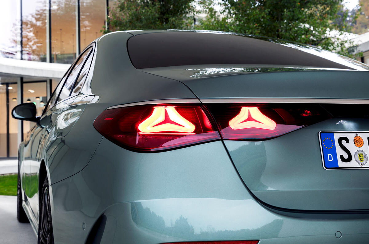 Mercedes Benz E Class rear lights