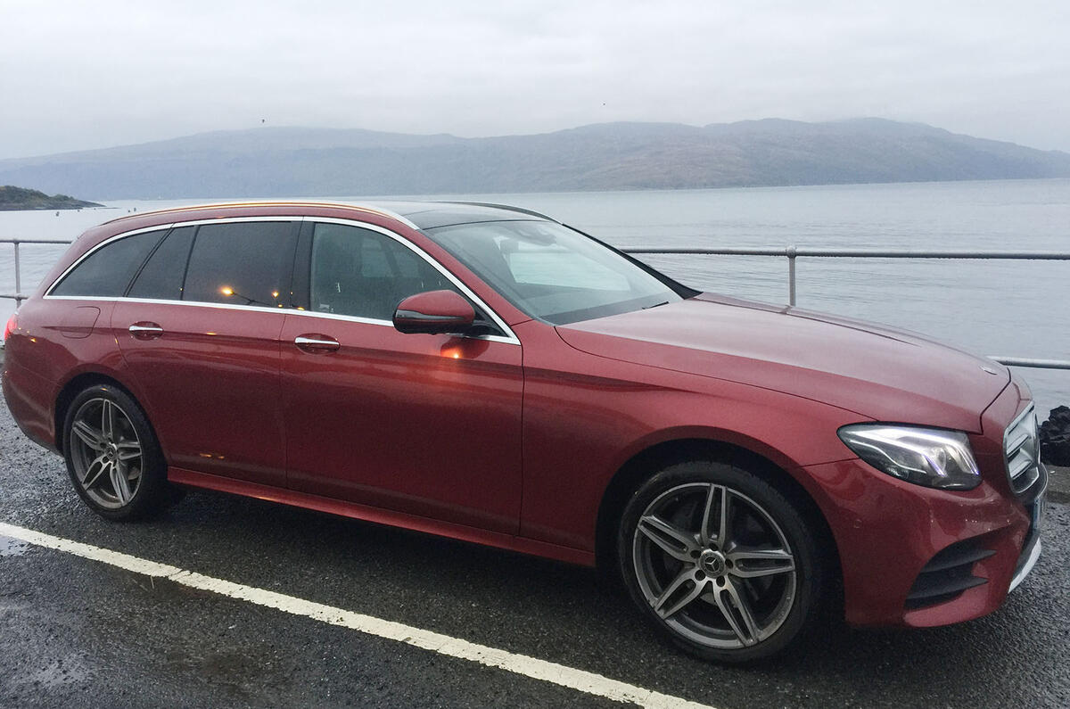 Mercedes-Benz E-Class Estate and the Isle of Mull